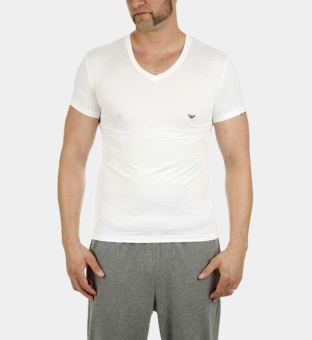 Emporio Armani T-shirt Mannen Wit