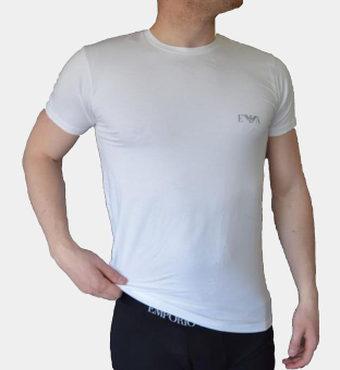 Emporio Armani T-shirt Mannen Wit