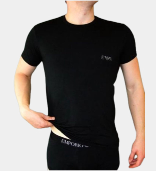 Emporio Armani T-shirt Mannen Zwart