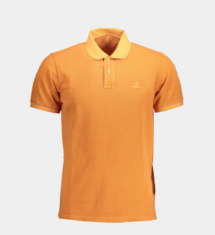 Gant Polo Overhemd Mannen Oranje