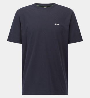 Hugo Boss T-shirt Mannen Donker Blauw