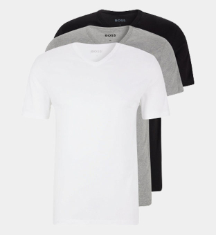 Hugo Boss 3 Pak T-shirts Mannen Assorted