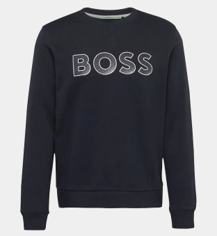 Hugo Boss Classic Crewneck Sweatshirt Mannen Donker Blauw