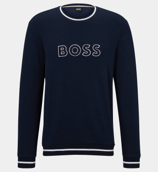 Hugo Boss Boss Contem Sweatshirt Mannen Donker Blauw