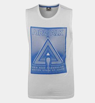 Airwalk Mouwloos T-shirt Mannen Wit