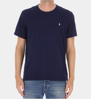 Ralph Lauren T-shirt Mannen Cruise Marineblauw