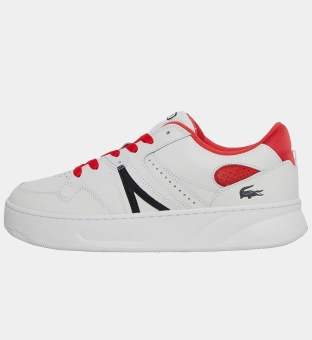 Lacoste Trainers Mannen Wit Rood