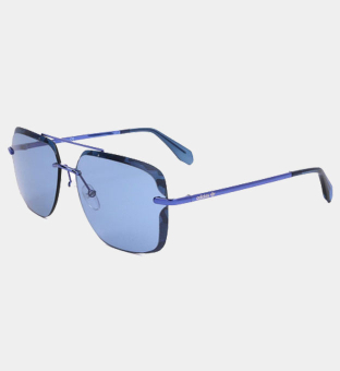 Adidas Zonnebril Mannen Glimmend Blauw