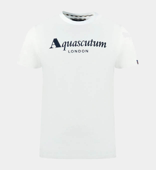 Aquascutum T-shirt Mannen Wit