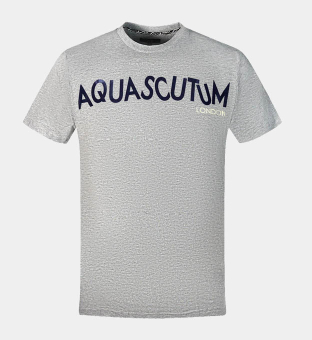Aquascutum T-shirt Mannen Grijs