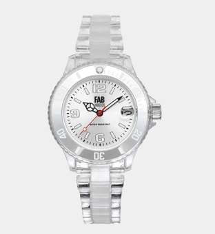 FAB Classic Horloge Dames Zilver