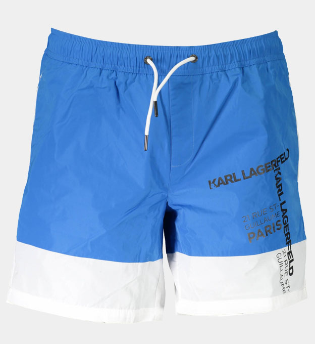 Karl Lagerfeld Kortebroek Mannen Royal Blauw