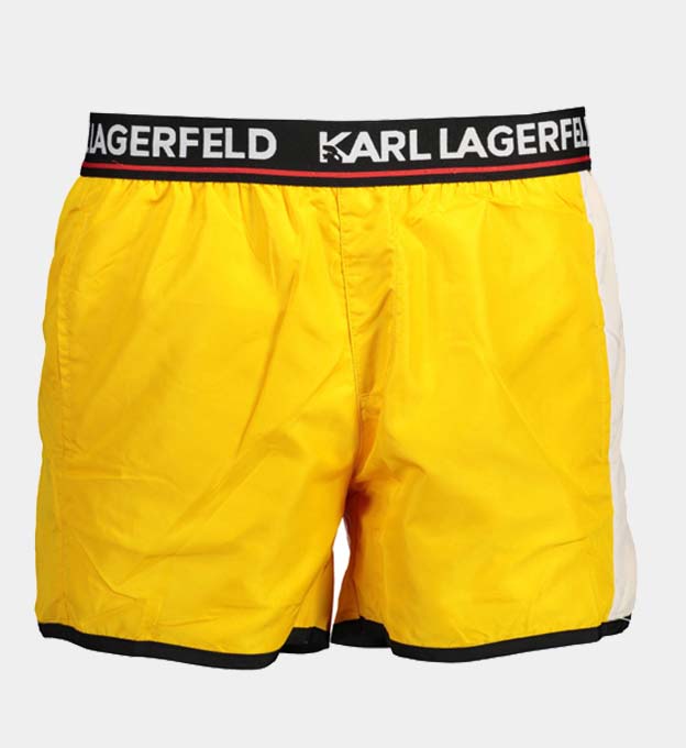 Karl Lagerfeld Kortebroek Mannen Geel