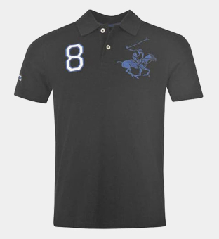 Beverly Hills Polo Club Poloshirts Mannen Zwart