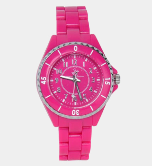 Beverly Hills Polo Club Horloge Dames Roze