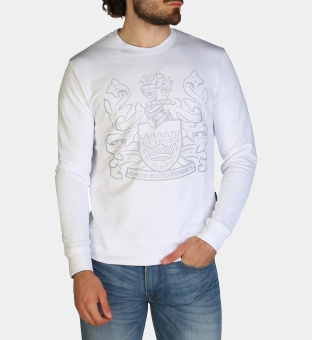 Aquascutum Sweatshirt Mannen Wit