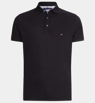 Tommy Hilfiger Poloshirt Mannen Zwart