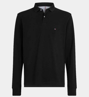 Tommy Hilfiger Poloshirt Mannen Zwart