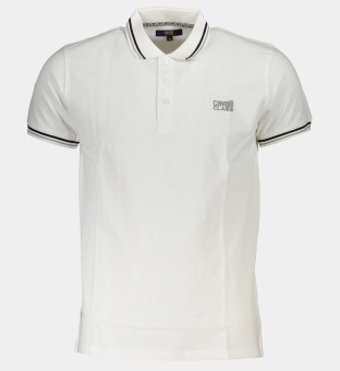 Cavalli Class Polo Overhemd Mannen Wit