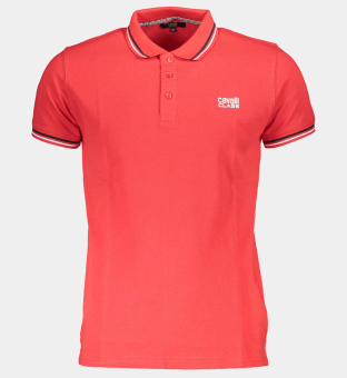 Cavalli Class Polo Overhemd Mannen Rood