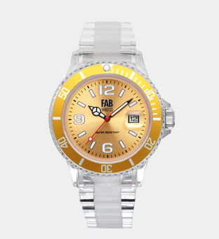 FAB Classic Horloge Mannen Oranje