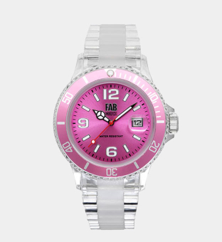 FAB Classic Horloge Mannen Roze