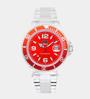 FAB Classic Horloge Mannen Rood