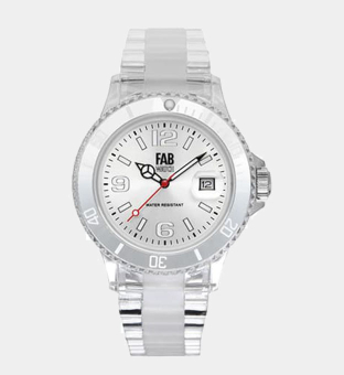 FAB Classic Horloge Mannen Zilver